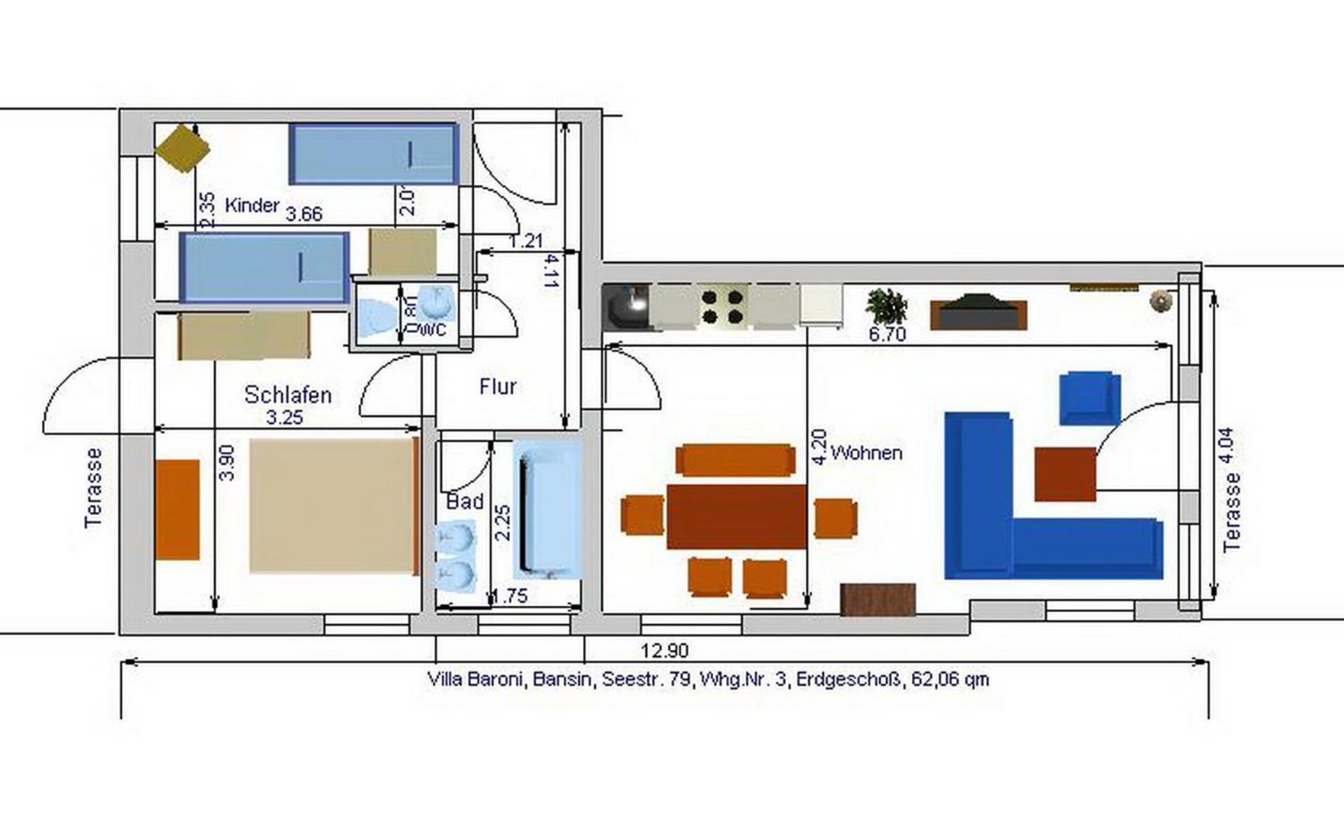 Schoene Ferienwohnung In Seebad Bansin 200M Vom Strand Ostseebad Heringsdorf Exterior foto