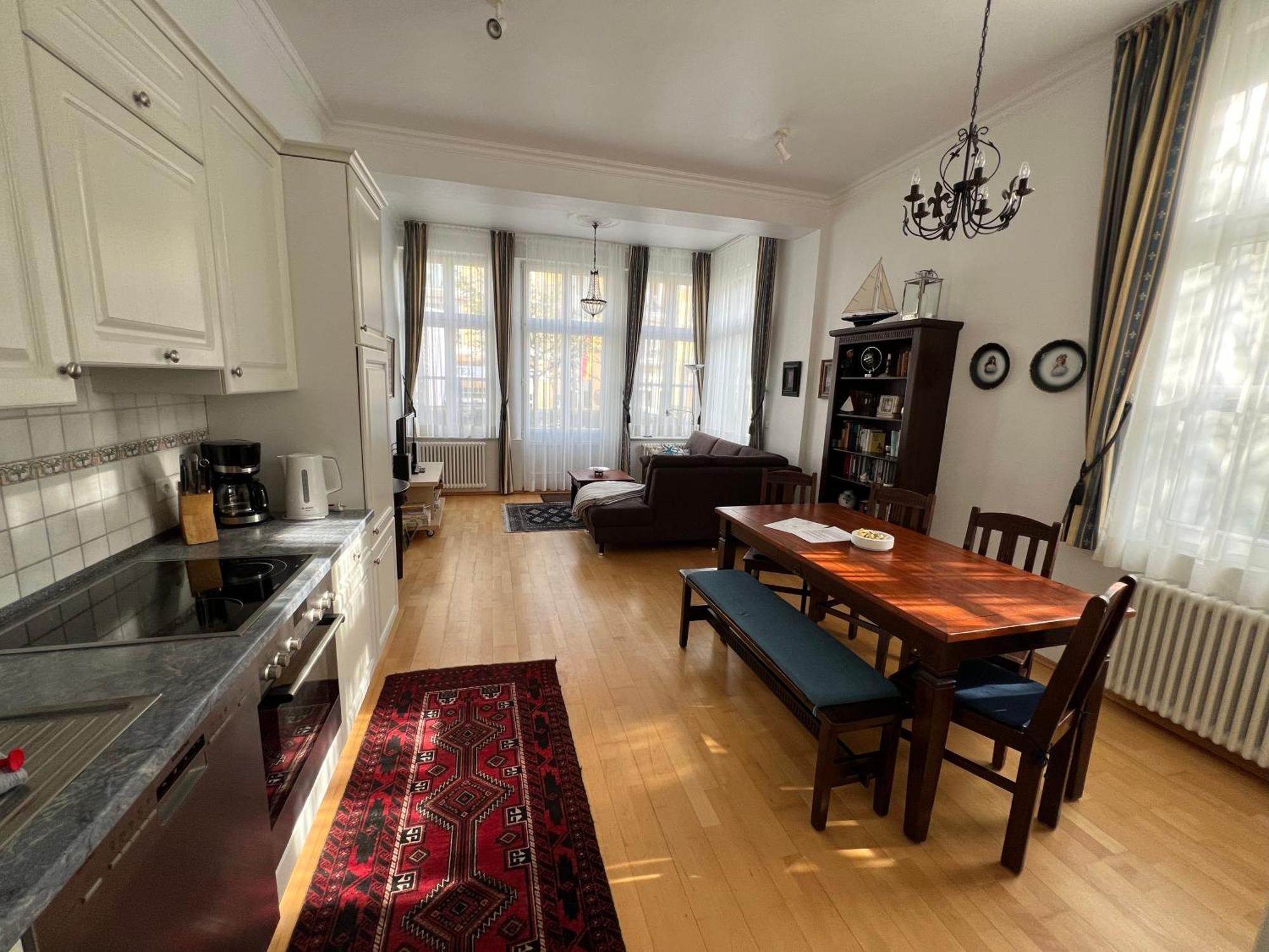 Schoene Ferienwohnung In Seebad Bansin 200M Vom Strand Ostseebad Heringsdorf Exterior foto